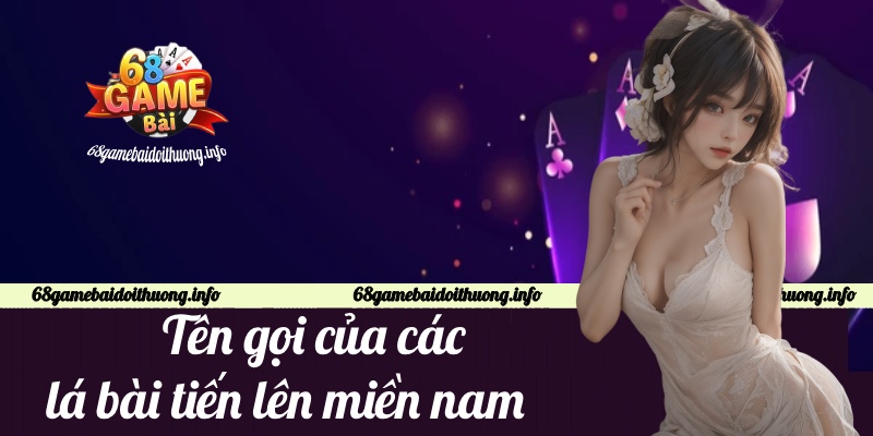 tên gọi lá bài tiến lên miền nam