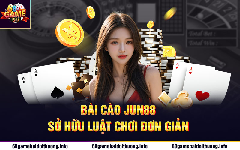 Bài Cào Jun88 sở hữu luật chơi đơn giản