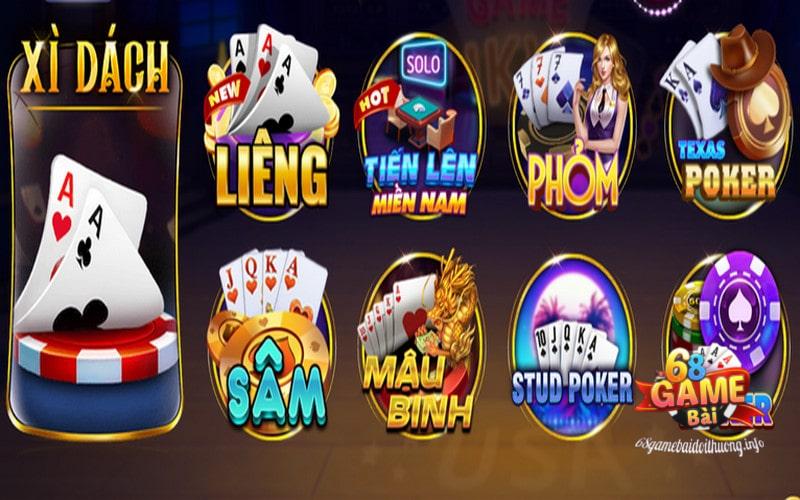 Kho game bài đa dạng sản phẩm chất lượng cao của RIKVIP 